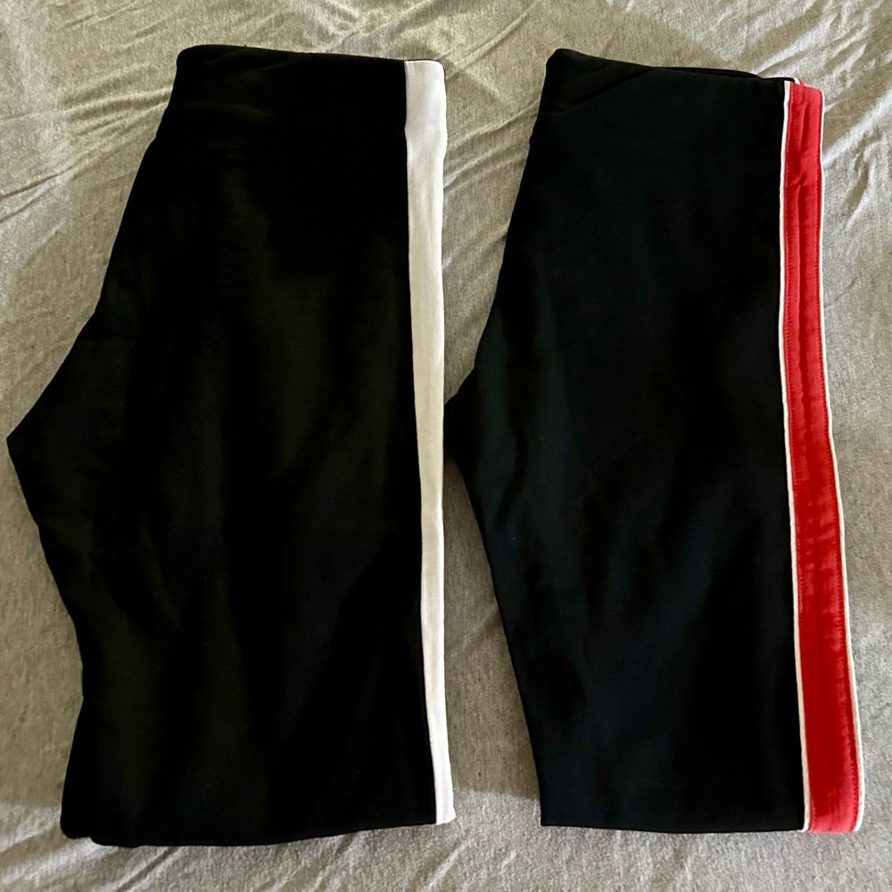 Bundle of 2 Adidas Girls Cotton Leggings 16